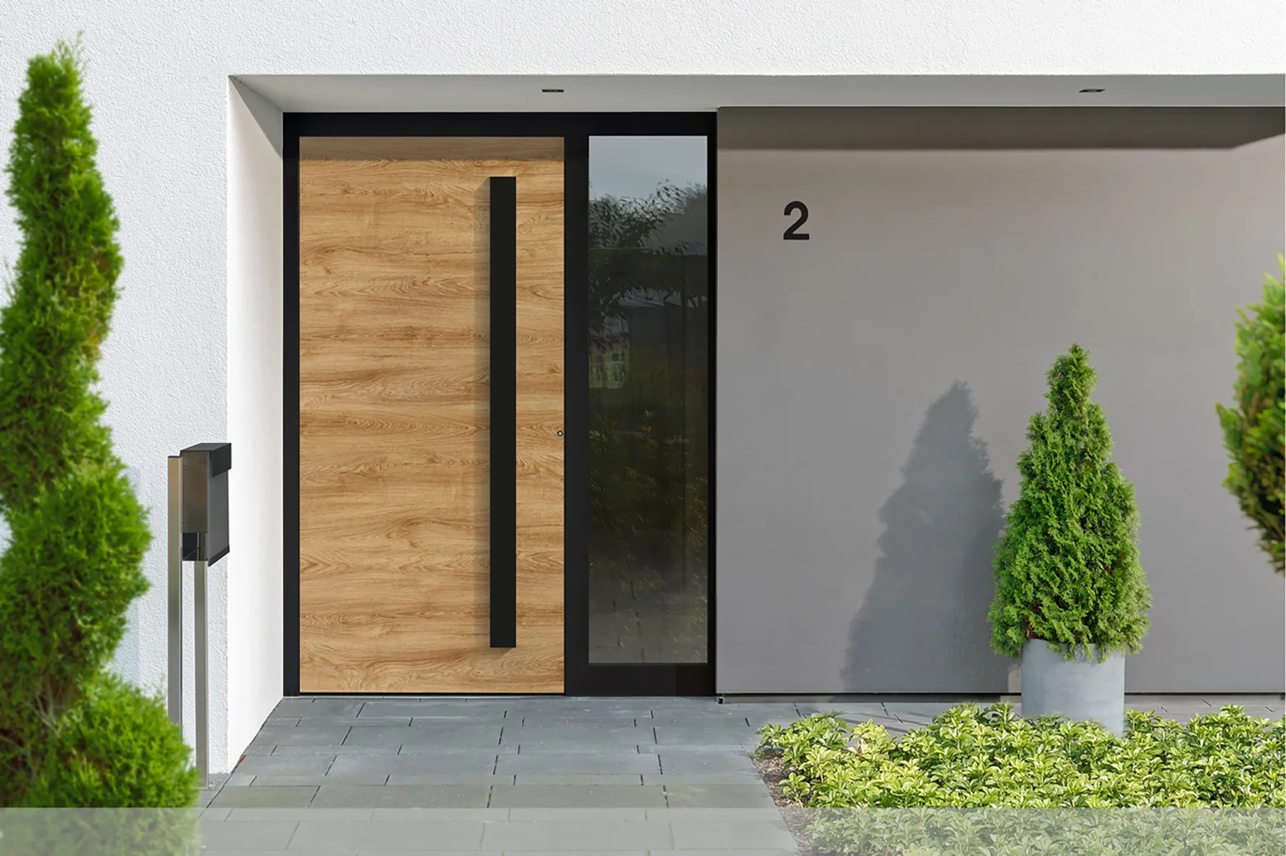Wood Effect Front Doors