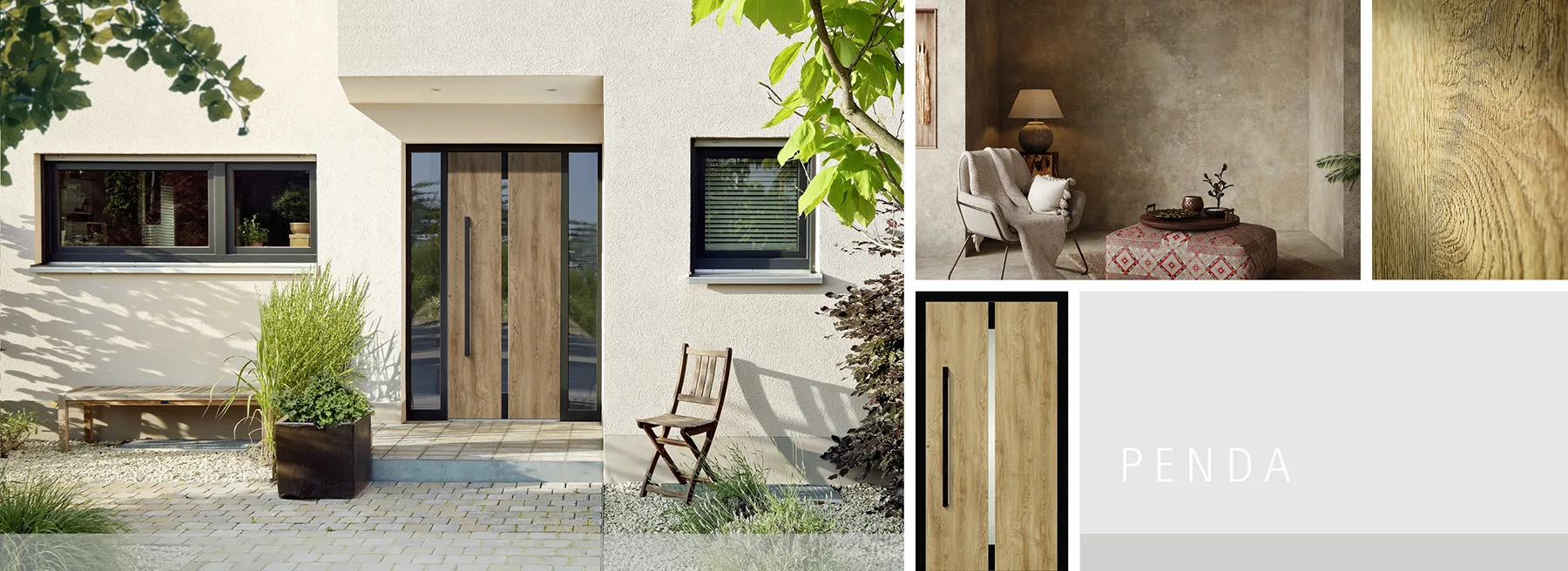 Wood Effect Front Doors